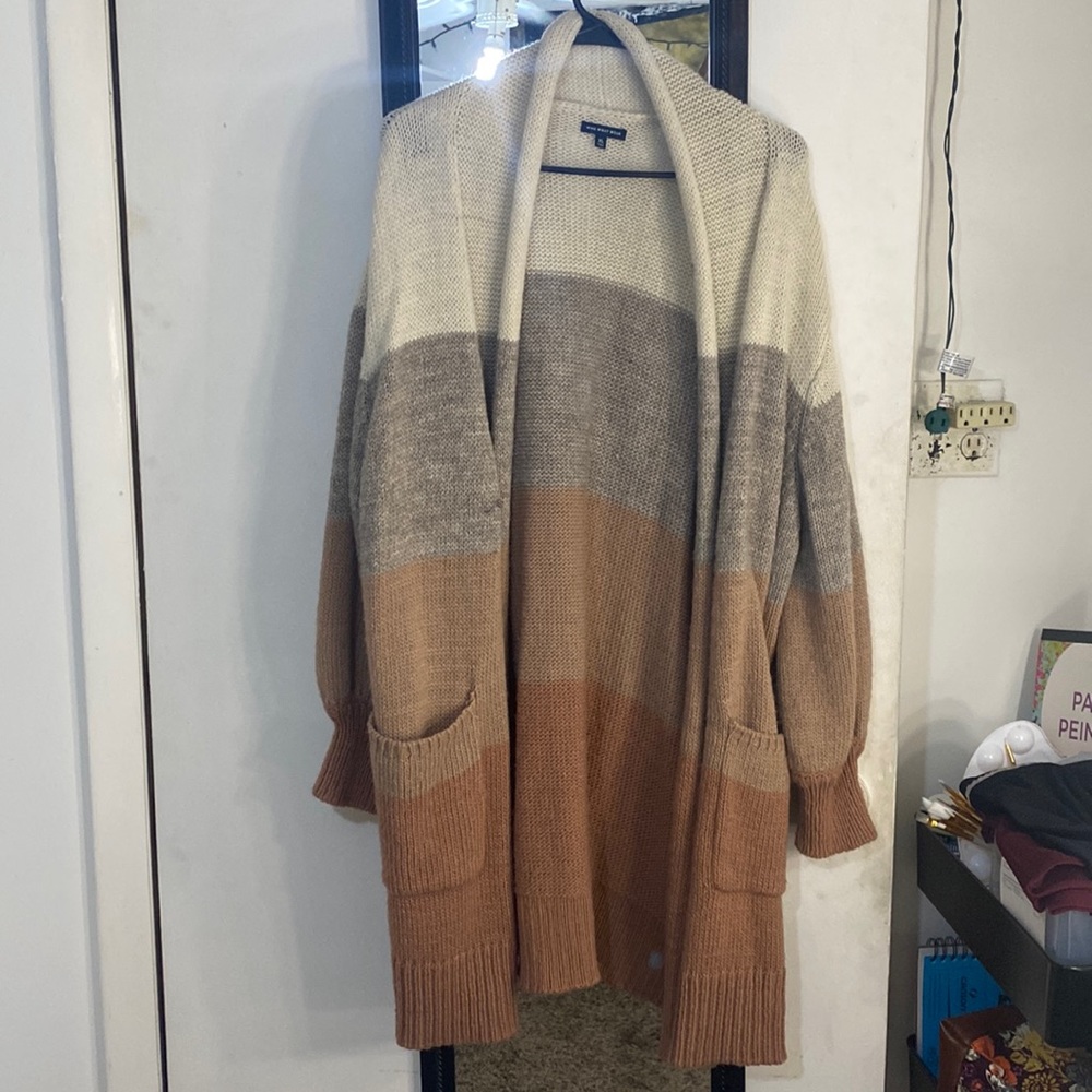 Who What Wear oversized cardigan